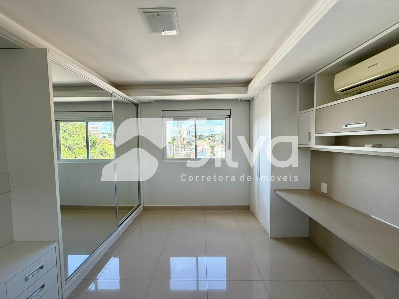 Apartamento para loca��o com 01 su�te e 02 dormit�rios - Centro Norte.