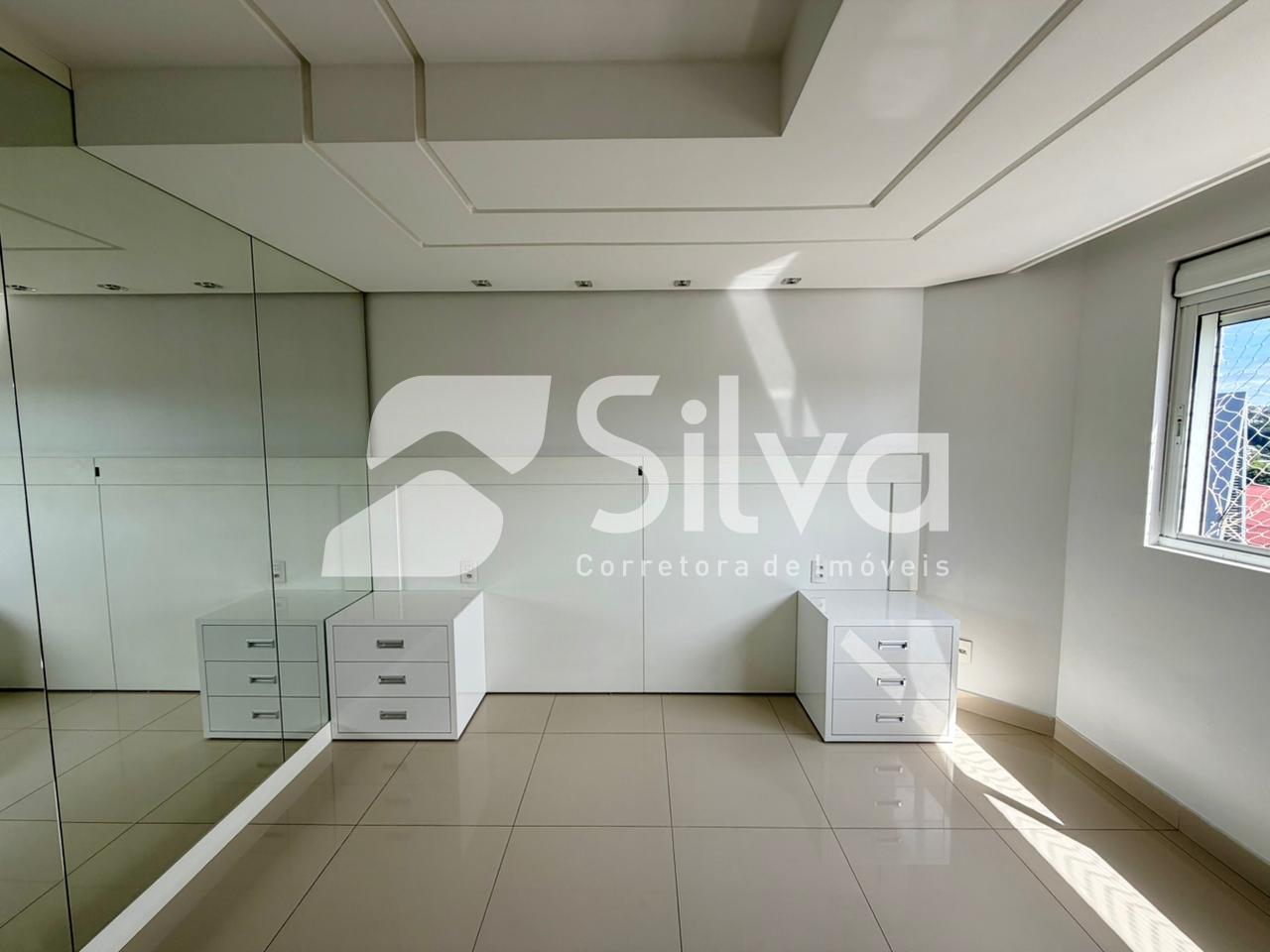 Apartamento para loca��o com 01 su�te e 02 dormit�rios - Centro Norte.