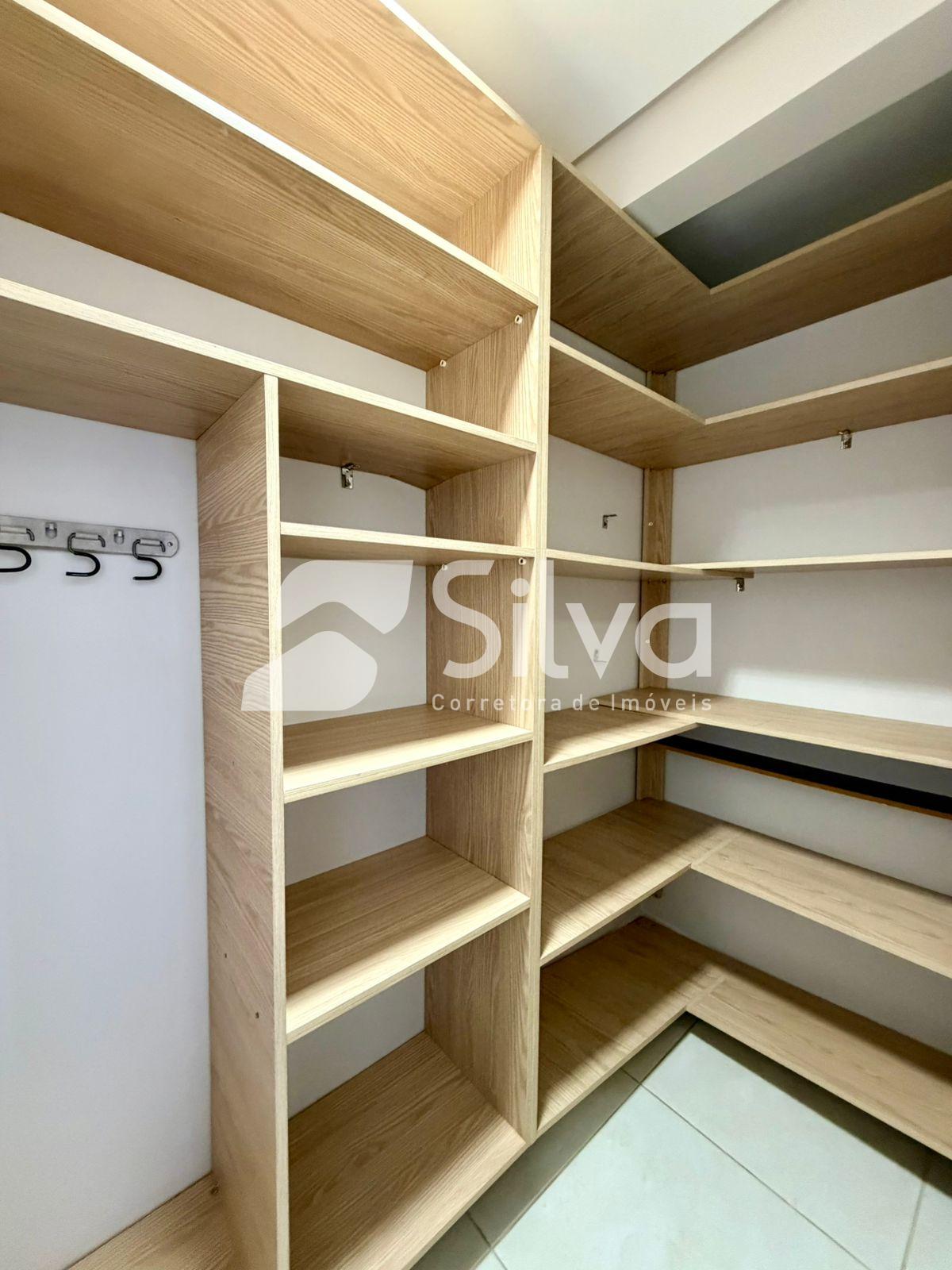 Apartamento semi mobiliado para loca��o, com 01 su�te e 02 dormit�rios - Centro Norte