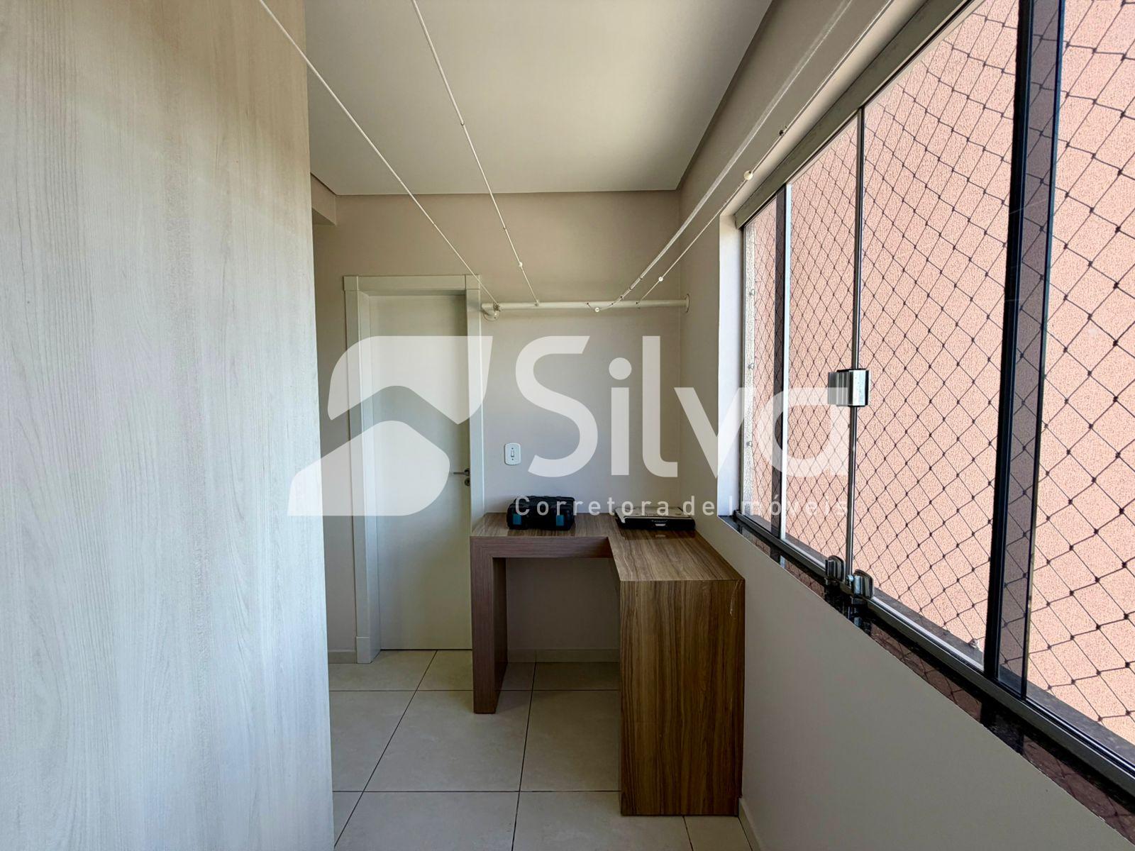 Apartamento semi mobiliado para loca��o, com 01 su�te e 02 dormit�rios - Centro Norte
