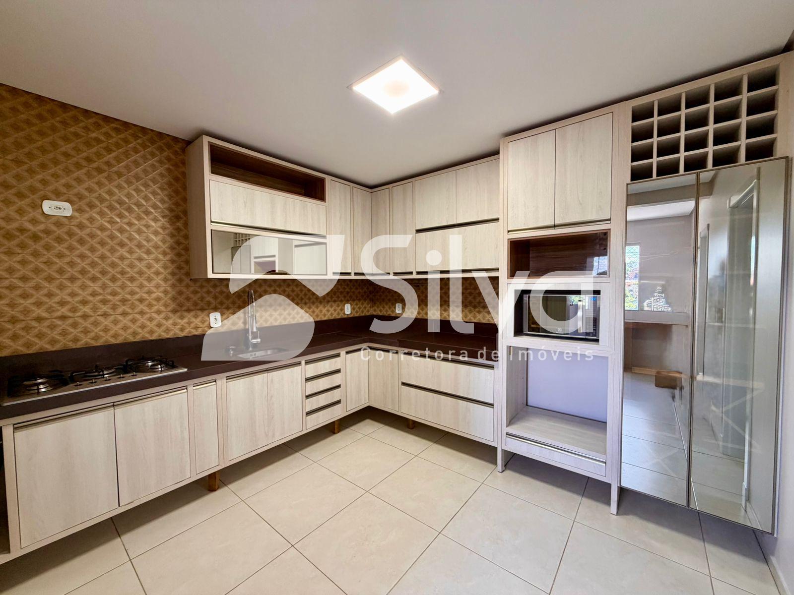 Apartamento semi mobiliado para loca��o, com 01 su�te e 02 dormit�rios - Centro Norte