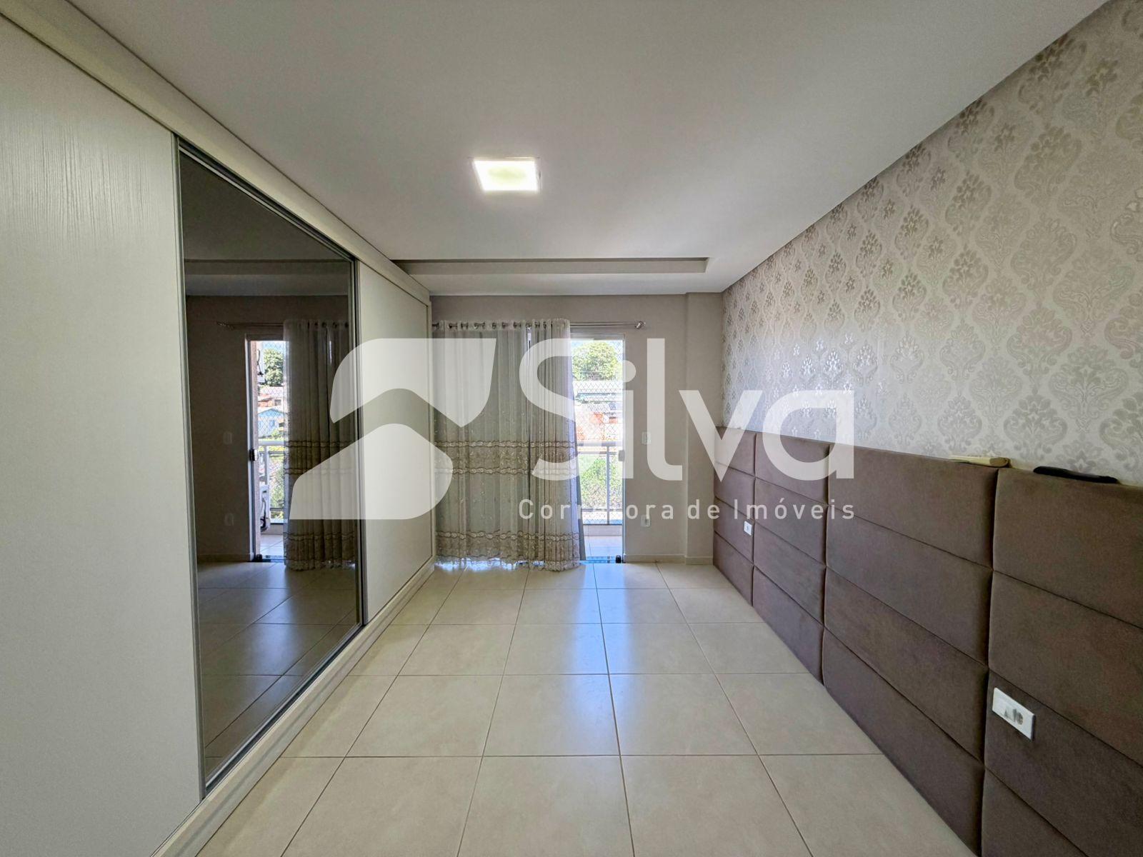Apartamento semi mobiliado para loca��o, com 01 su�te e 02 dormit�rios - Centro Norte