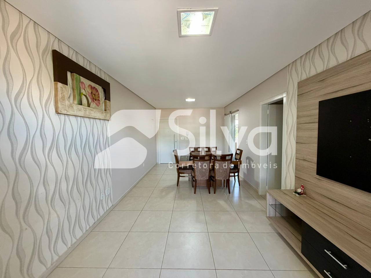 Apartamento semi mobiliado para loca��o, com 01 su�te e 02 dormit�rios - Centro Norte
