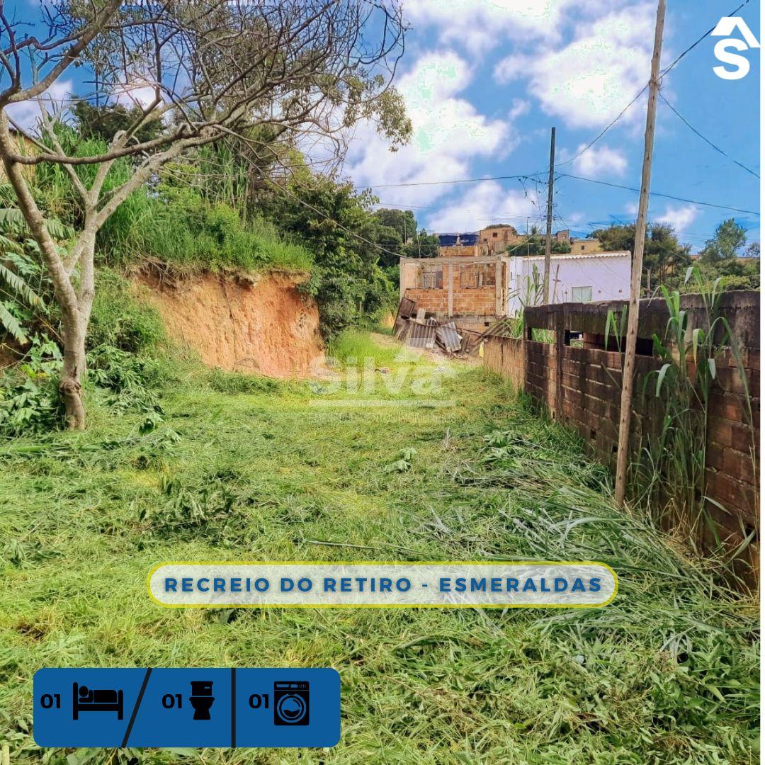 Lote com 1 dormit?rio ? venda, Recreio Do Retiro, ESMERALDAS - MG