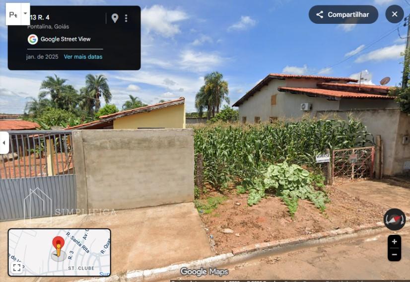 Lote ? venda, com 522 metros quadrados no Setor Clube, PONTALI...