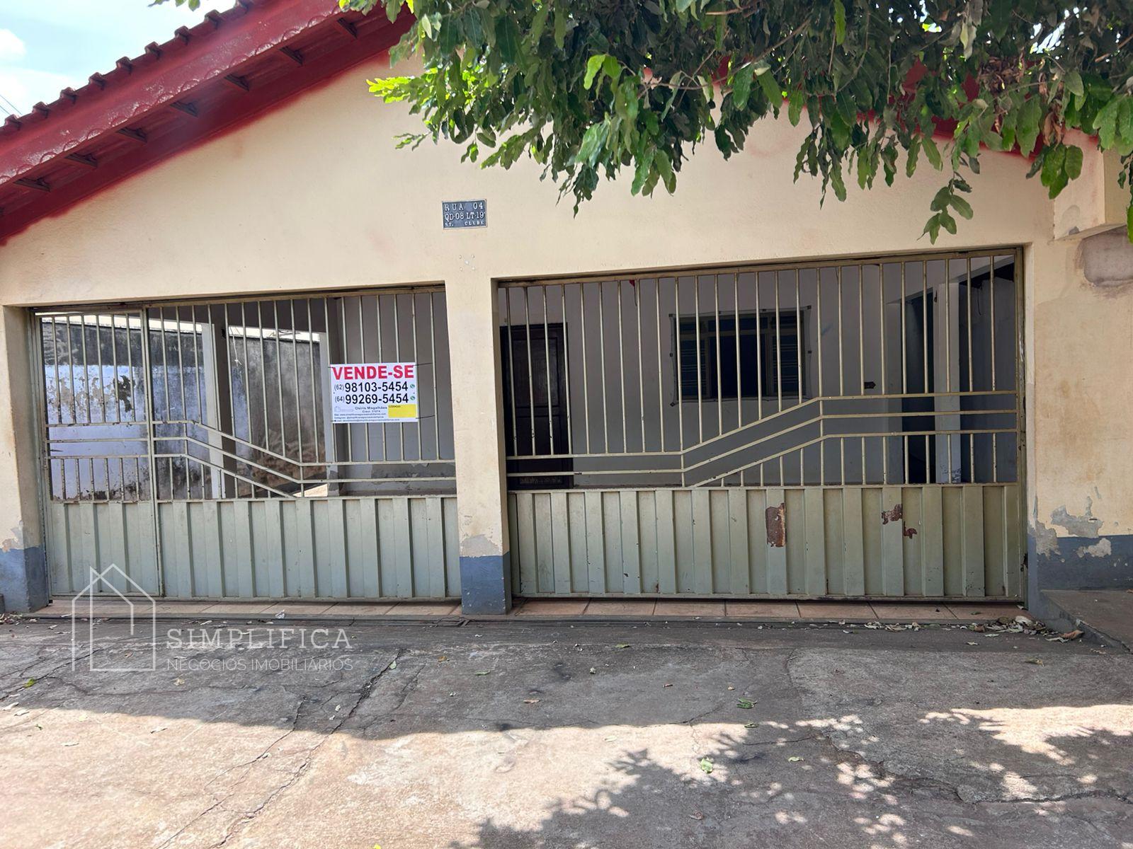 Casa, à venda no Setor Clube, PONTALINA - GO, CEP 75.620-000.