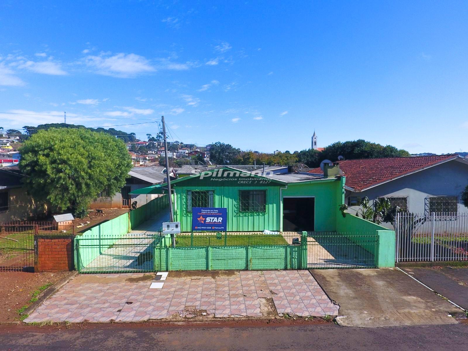 2 CASAS EM UM MESMO TERRENO, DIVINO, PALMAS - PR