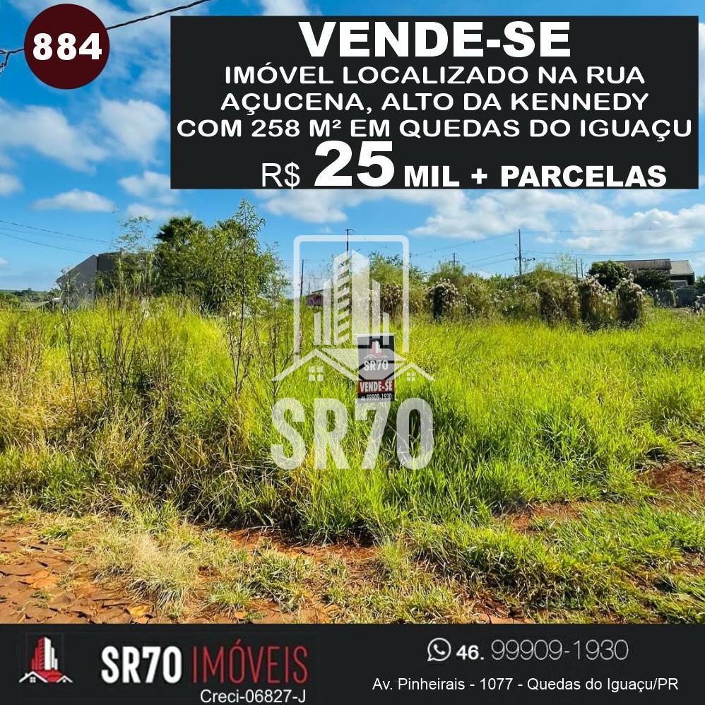 Lote  venda, ALTO DA KENNEDY, QUEDAS DO IGUACU - PR