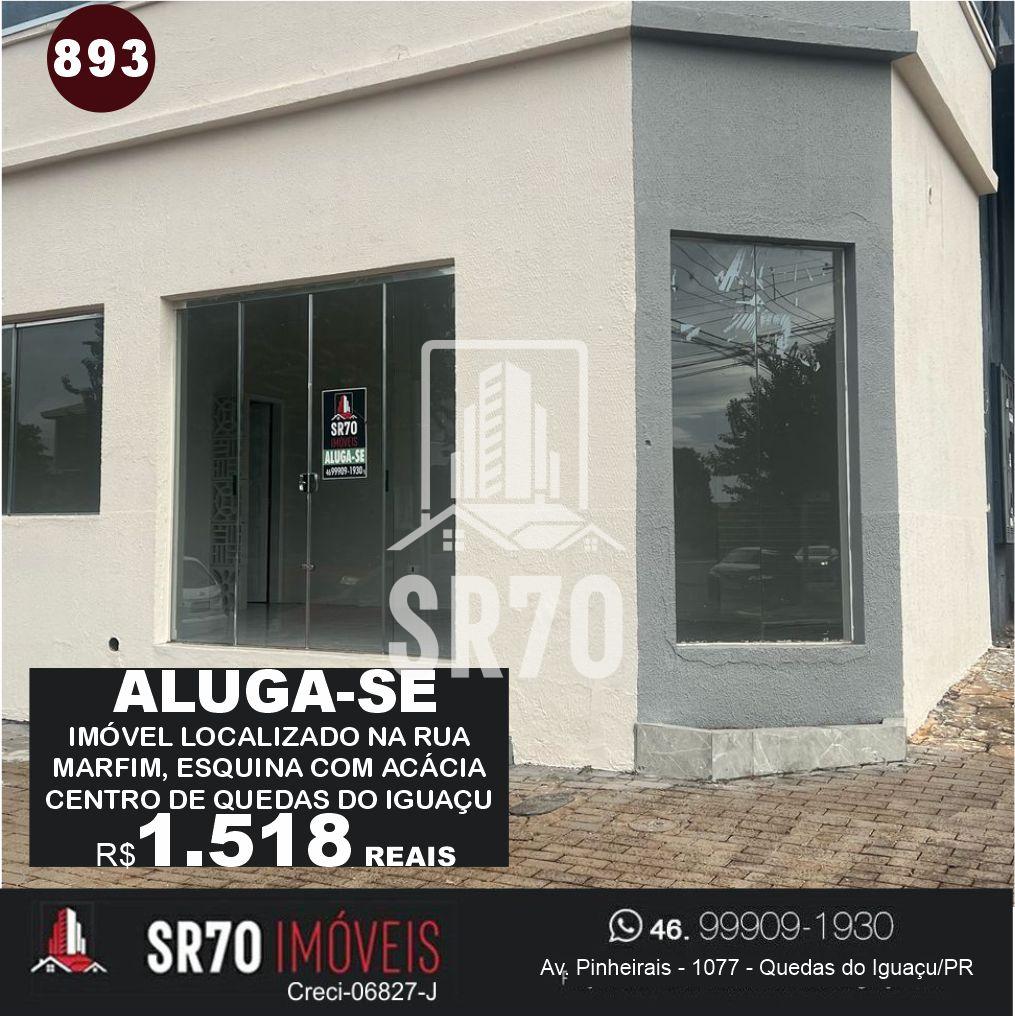 Sala Comercial para locao, CENTRO, QUEDAS DO IGUACU - PR