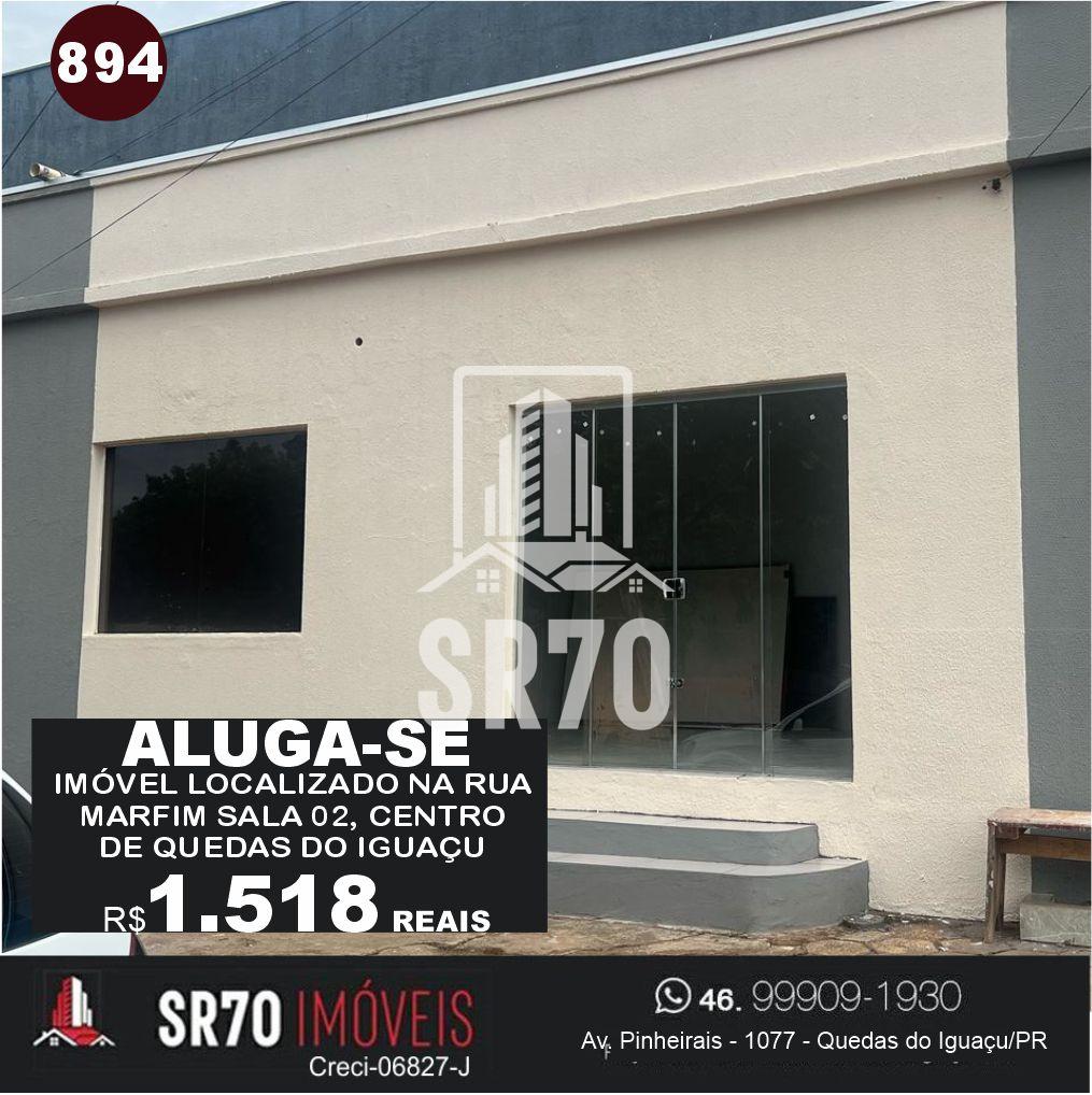Sala Comercial para locao, CENTRO, QUEDAS DO IGUACU - PR