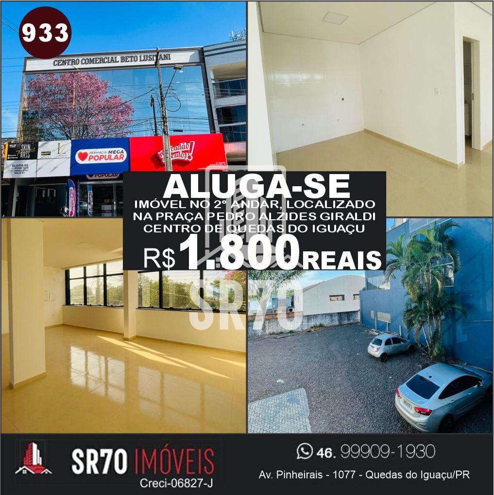 Sala Comercial para locao, CENTRO, QUEDAS DO IGUACU - PR