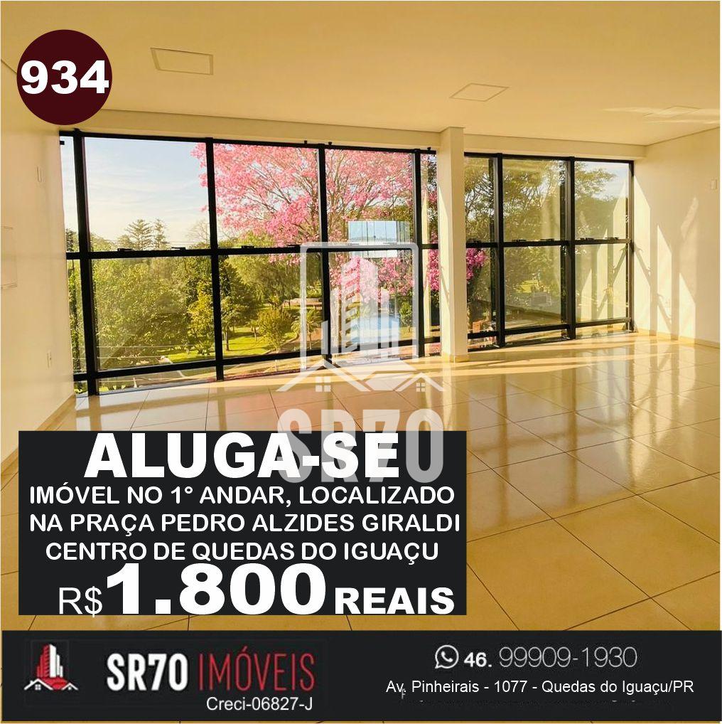 Sala Comercial para locao, CENTRO, QUEDAS DO IGUACU - PR