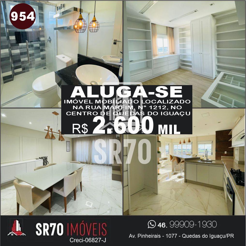 Apartamento para locao, CENTRO, QUEDAS DO IGUACU - PR