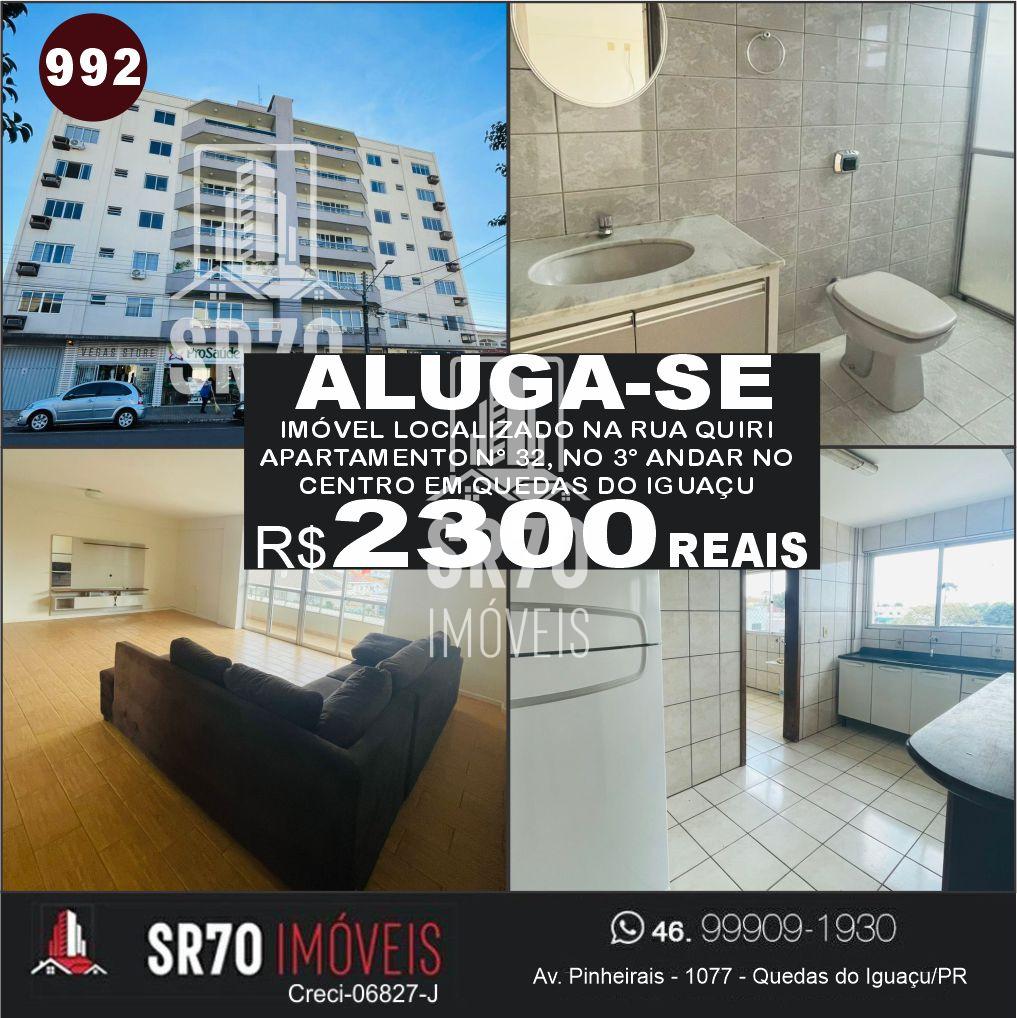 Apartamento com 4 dormitrios  venda, CENTRO, QUEDAS DO IGUACU - PR