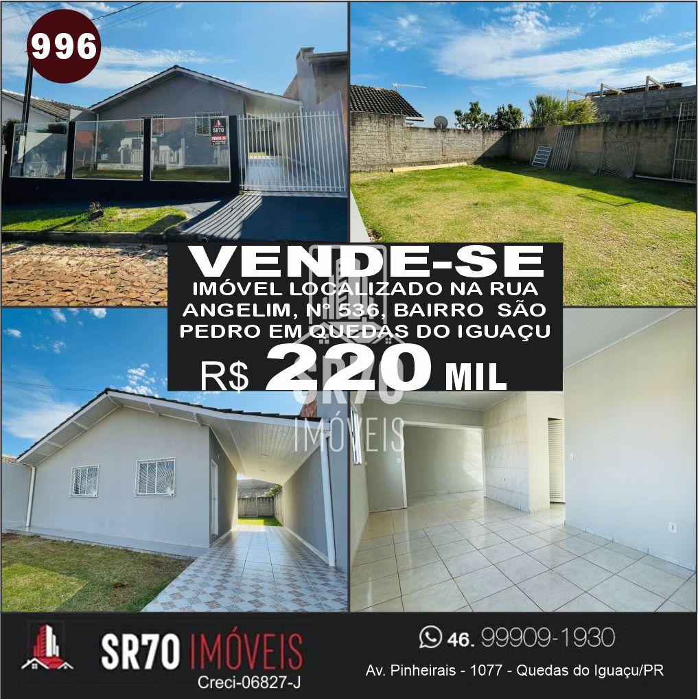 IMVEL URBANO APTO A FINANCIAMENTO EM QUEDAS DO IGUAU 