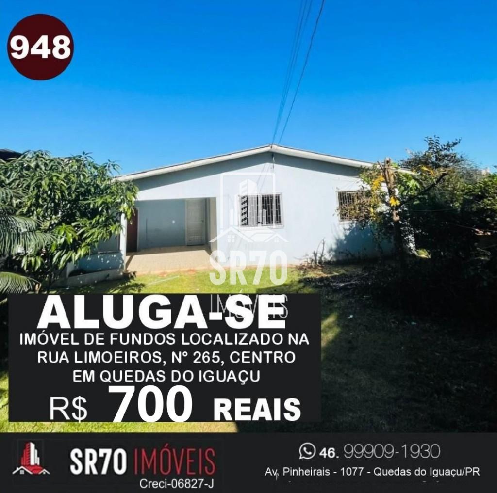 Casa com 2 dormitrios para locao, ALTO RECREIO, QUEDAS DO IGUACU - PR