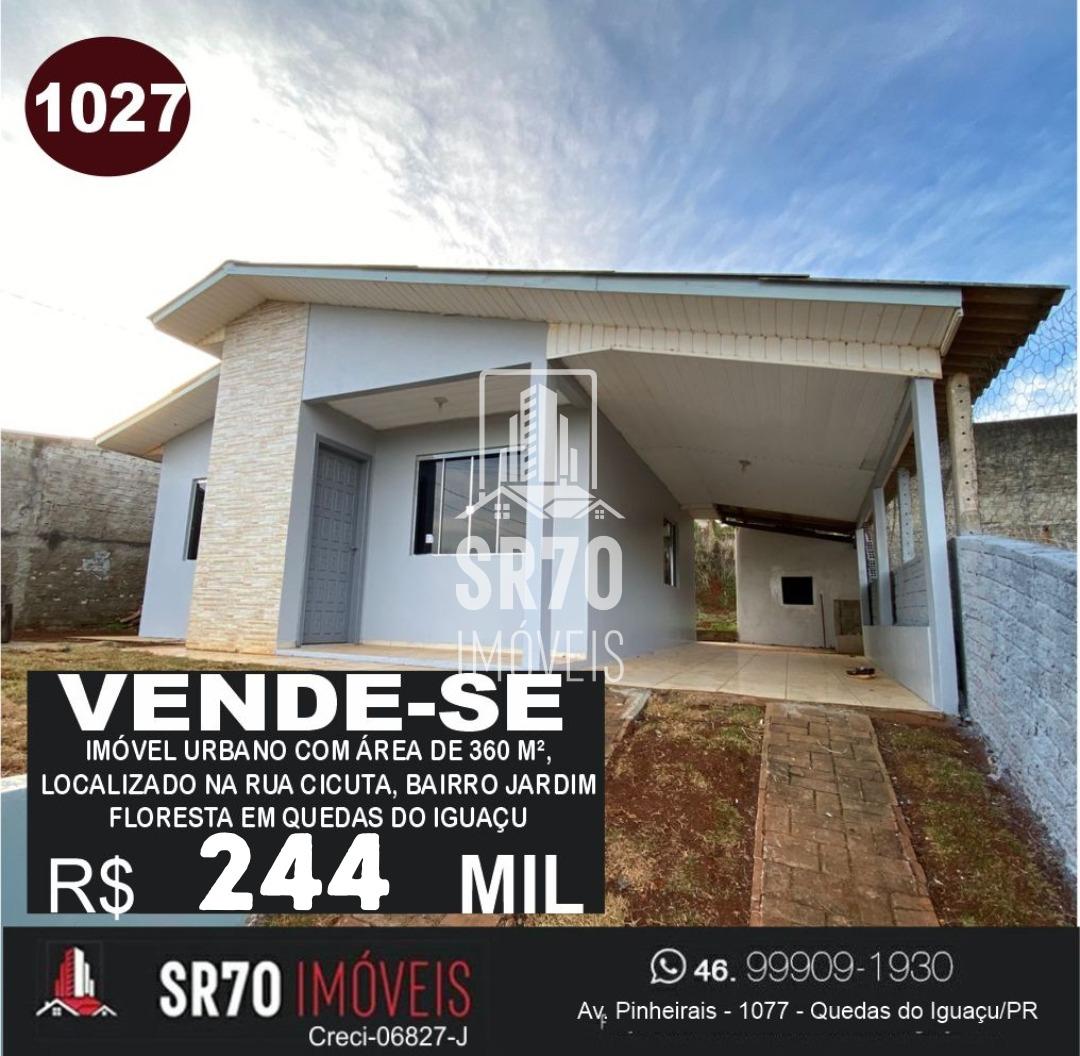 Imvel a venda bairro Jardim Floresta em Quedas do Iguau.
