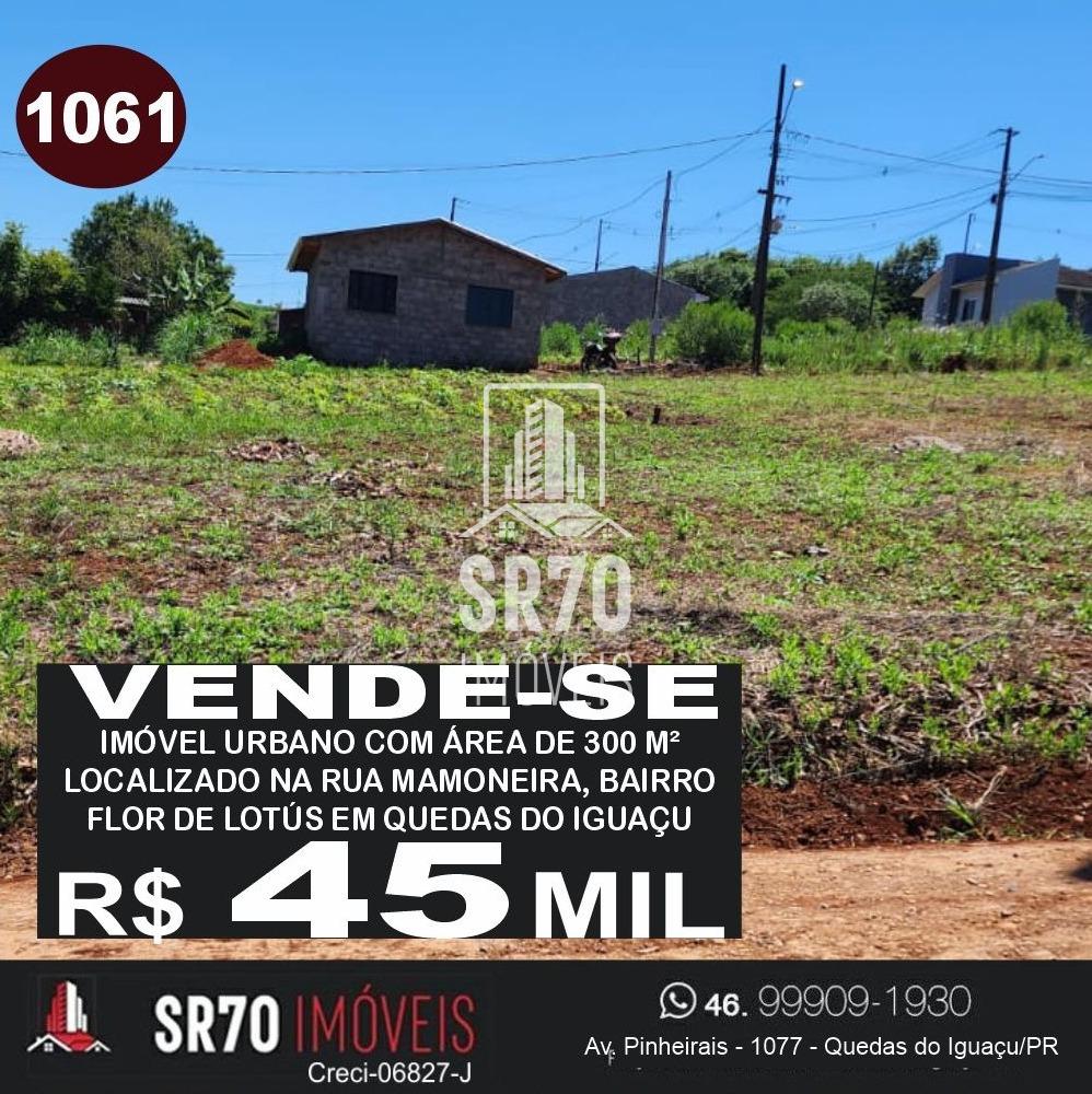 Lote  venda, FLOR DE LOTUS, QUEDAS DO IGUACU - PR