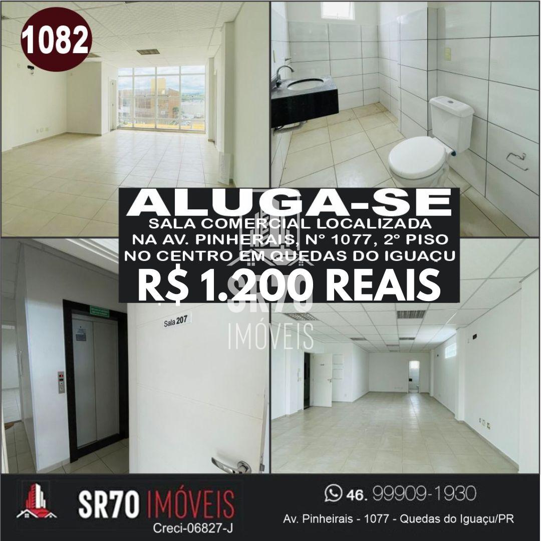 Aluga-se sala comercial com acessibilidade no Centro de Quedas do Igua�u.