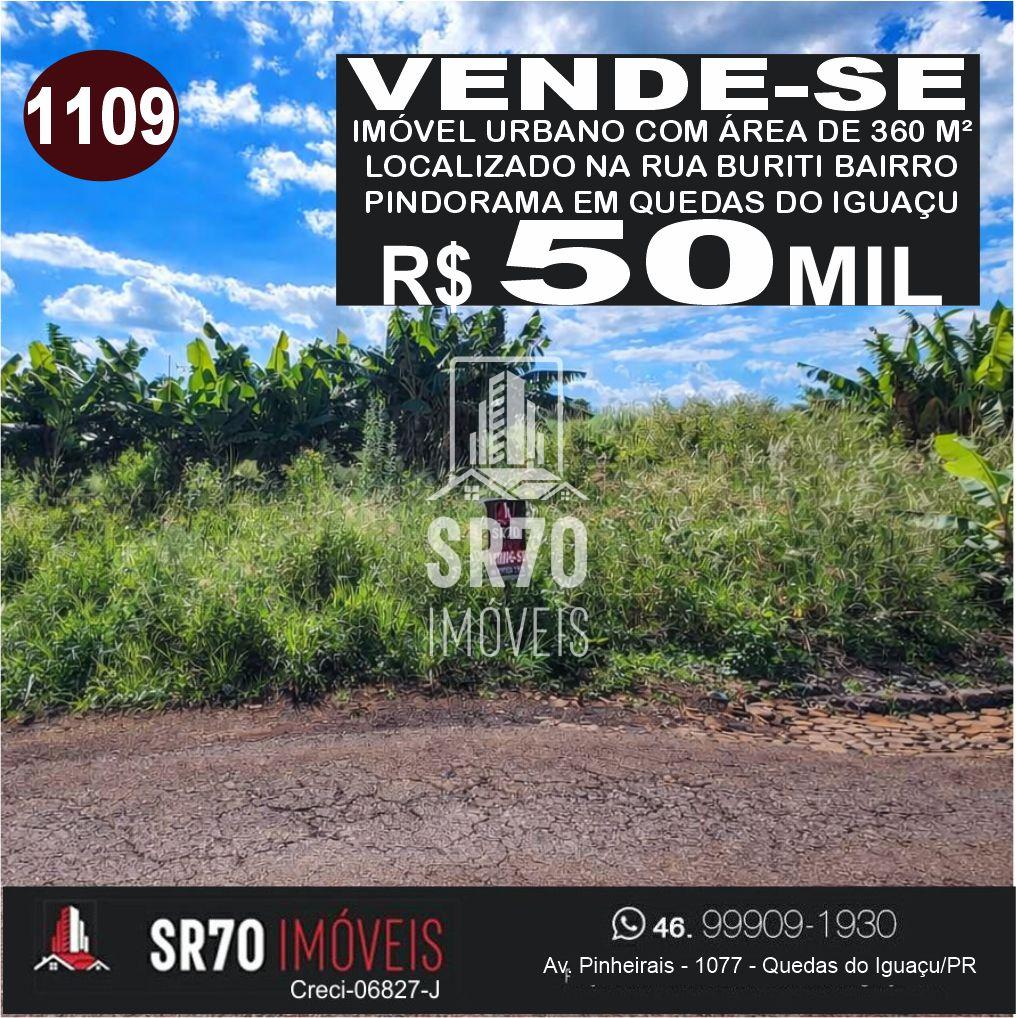 Im�vel com �rea de 360 M  localizado no bairro Pindorama em Quedas do Igua�u.