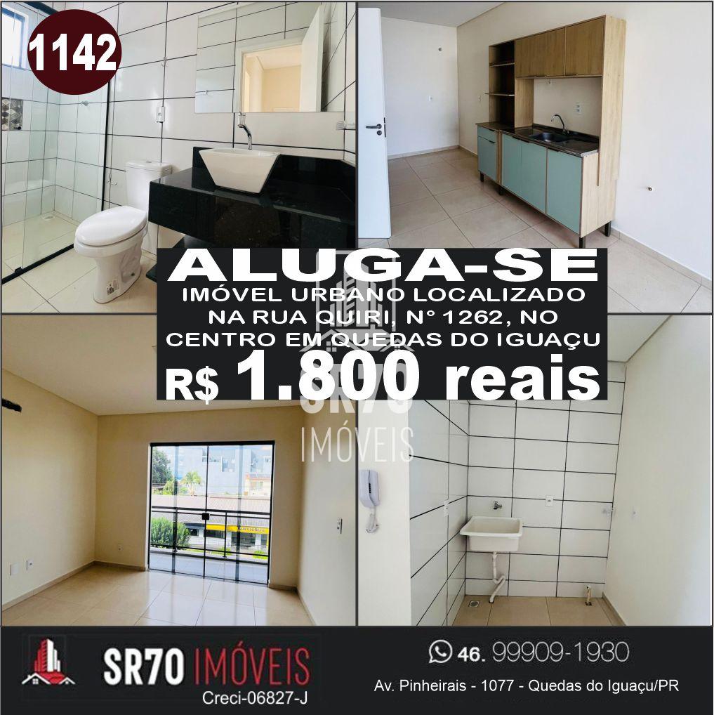 Aluga-se apartamento com 2 dormit�rios no Centro de Quedas Do Igua�u - PR