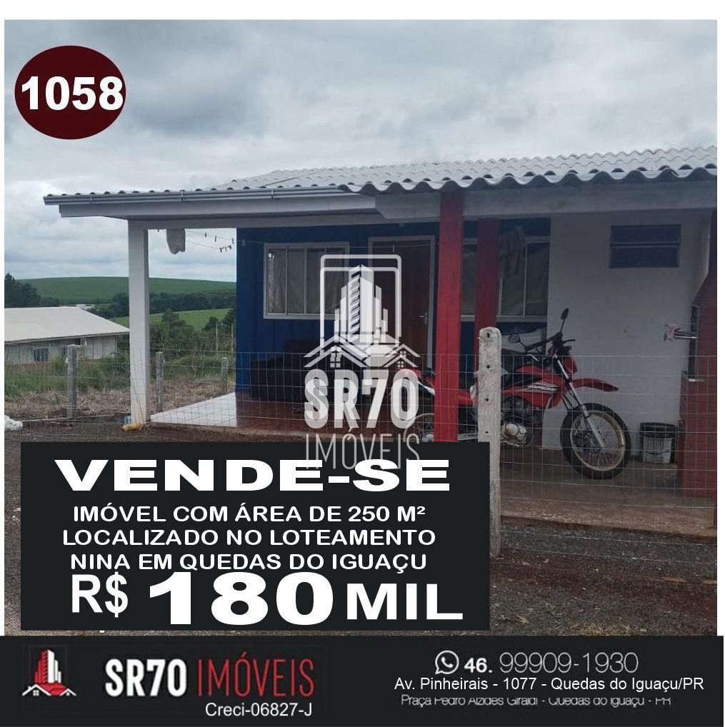 Casa � venda, NINA, QUEDAS DO IGUACU - PR