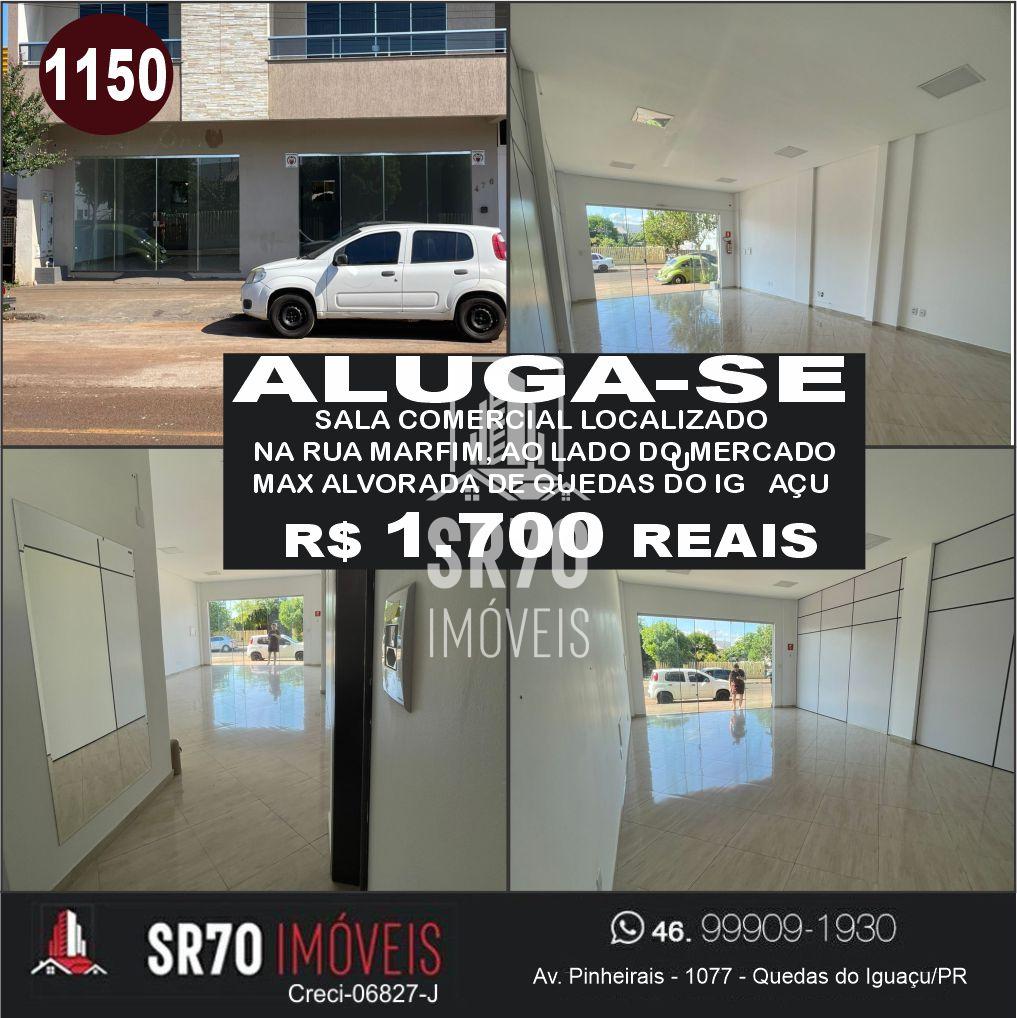 Sala Comercial para loca��o, CENTRO, QUEDAS DO IGUACU - PR