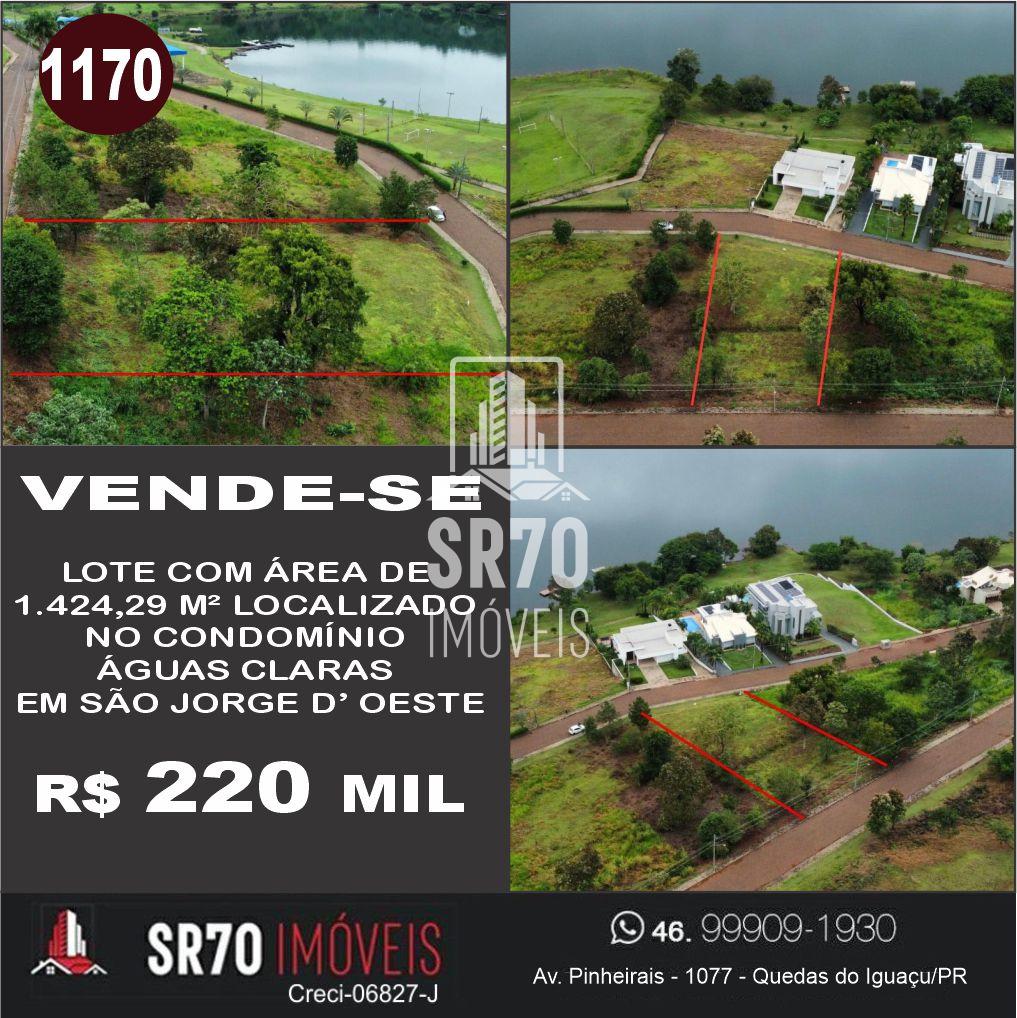 Lote � venda, AGUAS CLARAS, SAO JORGE D OESTE - PR