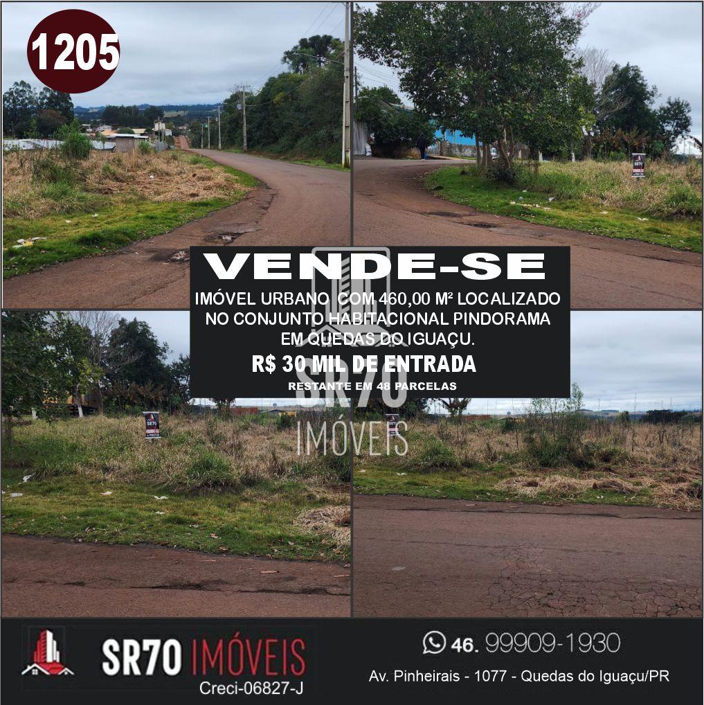 Lote � venda, PINDORAMA, QUEDAS DO IGUACU - PR