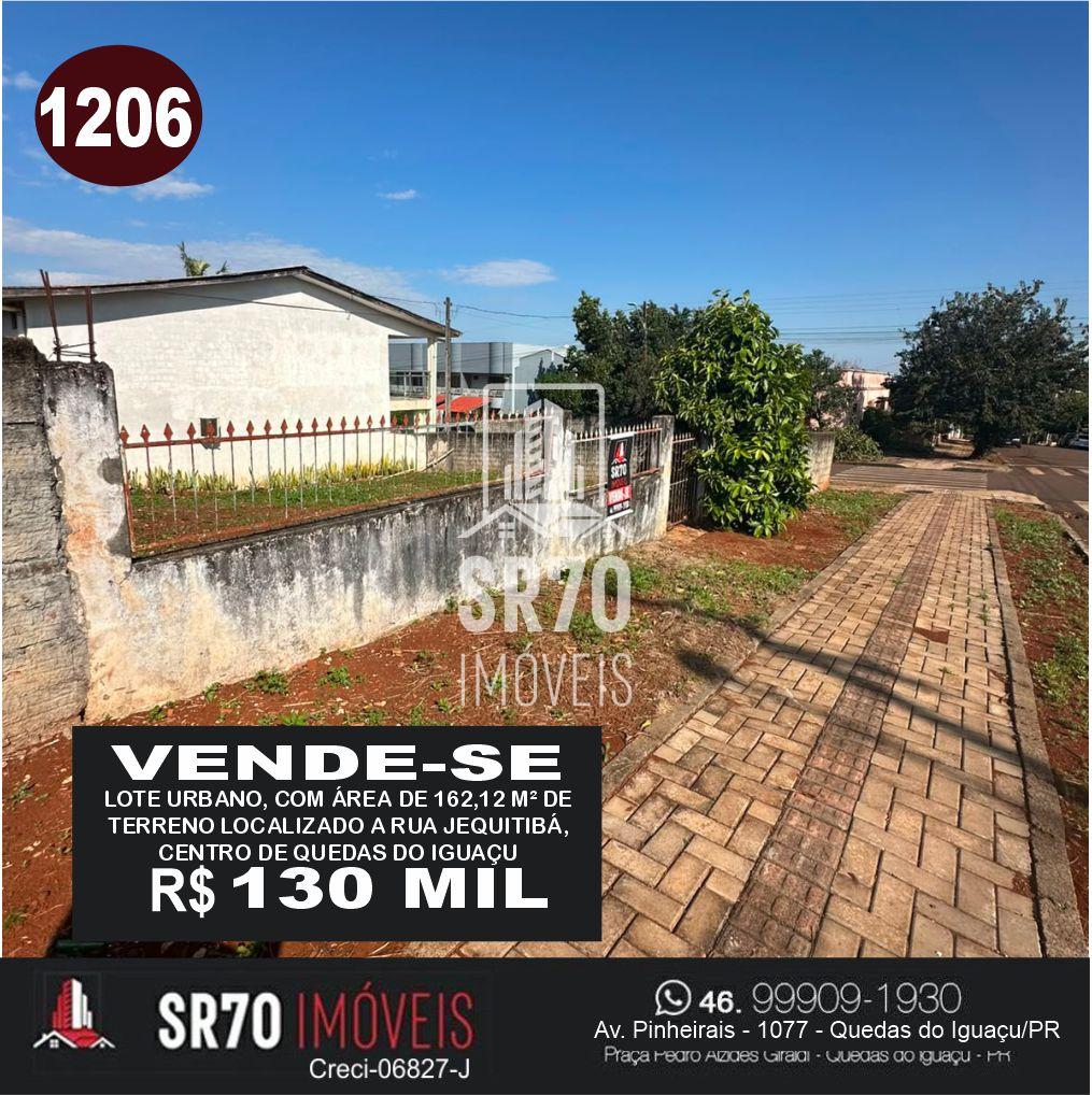 Lote � venda, CENTRO, QUEDAS DO IGUACU - PR