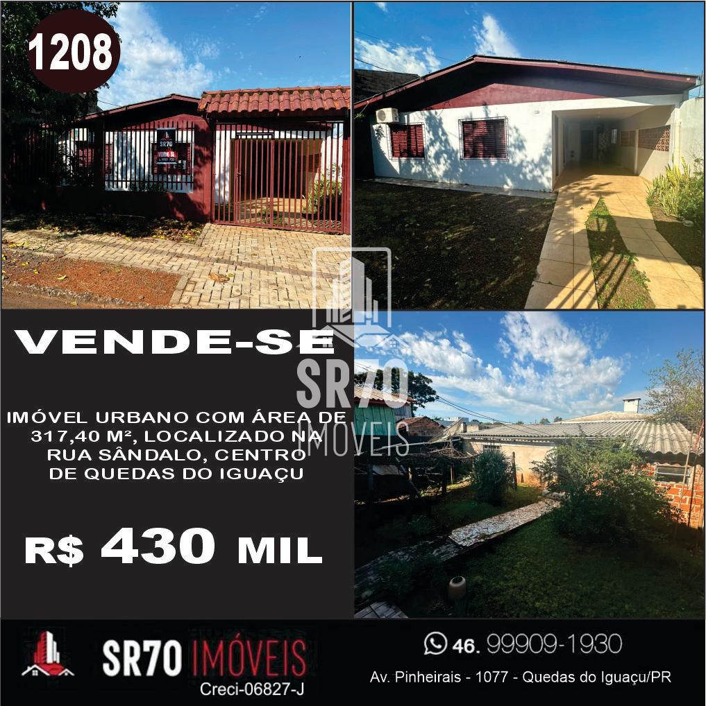 Casa com 5 dormit�rios � venda, CENTRO, QUEDAS DO IGUACU - PR
