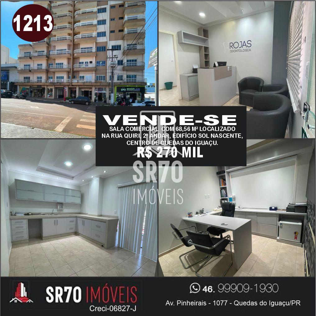 Sala Comercial � venda, CENTRO, QUEDAS DO IGUACU - PR
