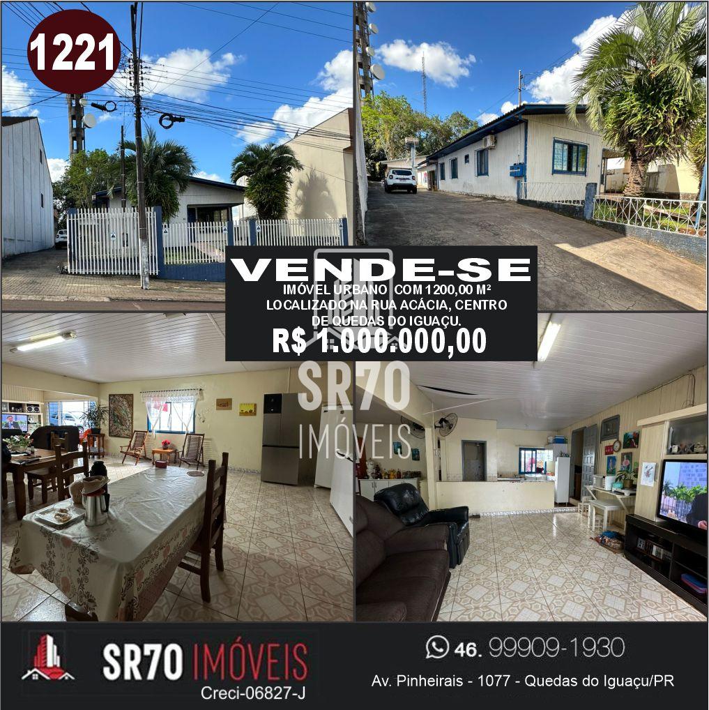 Casa com 3 dormit�rios � venda, CENTRO, QUEDAS DO IGUACU - PR