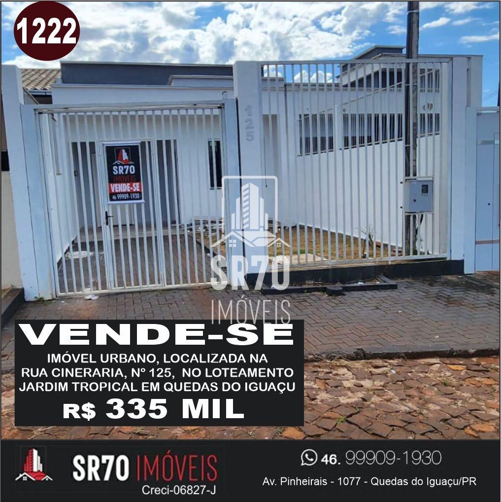Casa com 2 dormit�rios � venda, QUEDAS DO IGUACU - PR