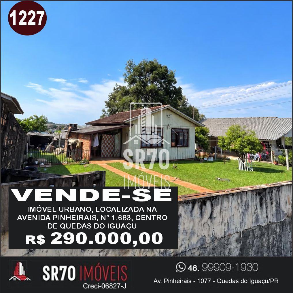 Casa � venda, CENTRO, QUEDAS DO IGUACU - PR