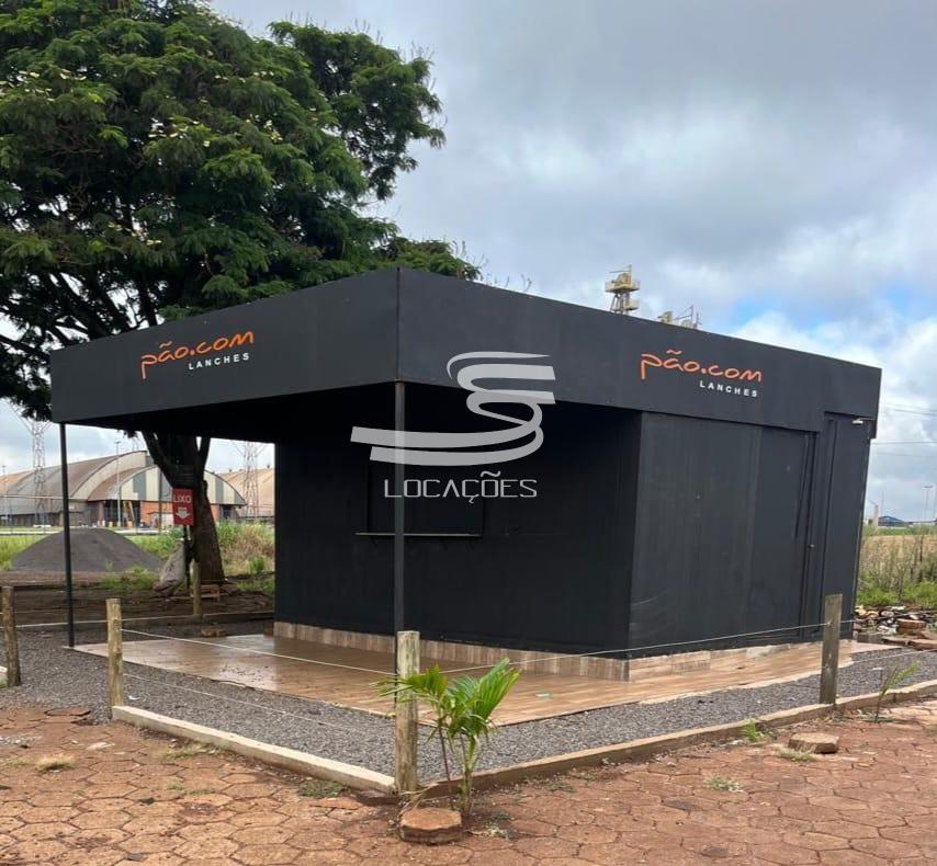 Locação de container lanchonete em frente a Coamo em Campo Mourão