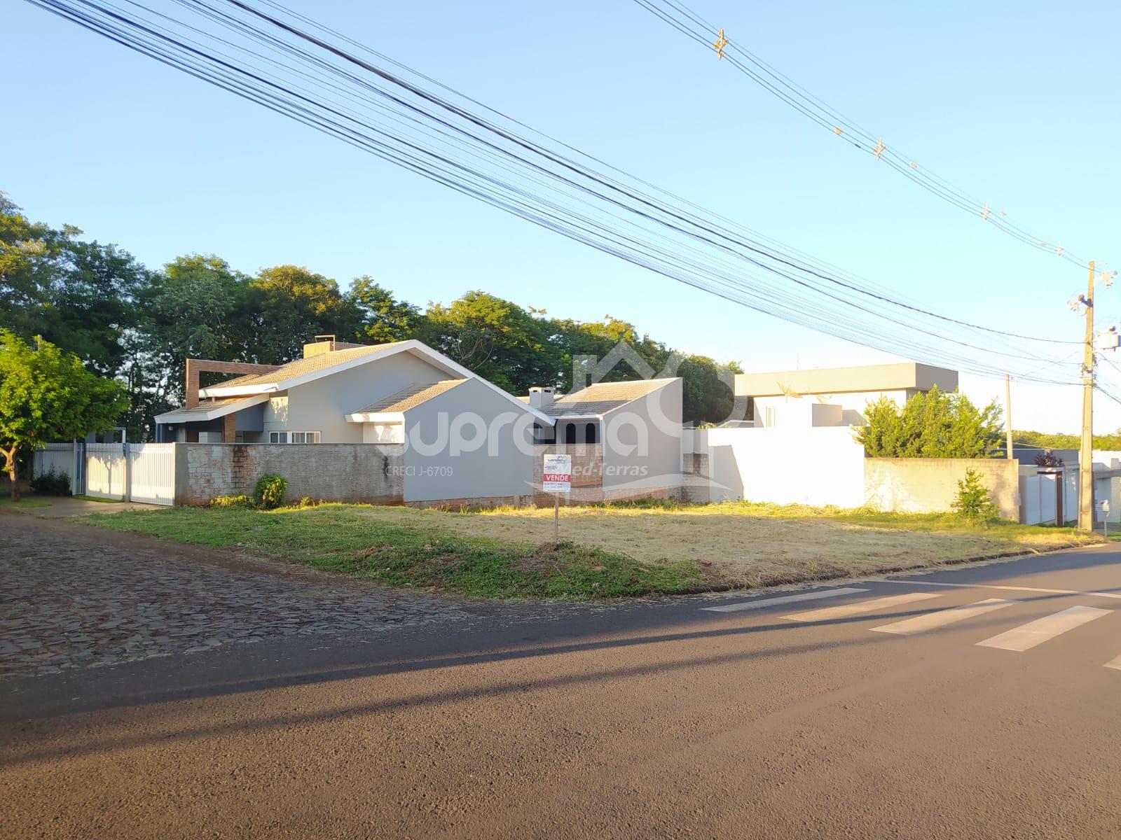 Terreno de esquina  venda, Bairro Cidade Alta, MEDIANEIRA - PR