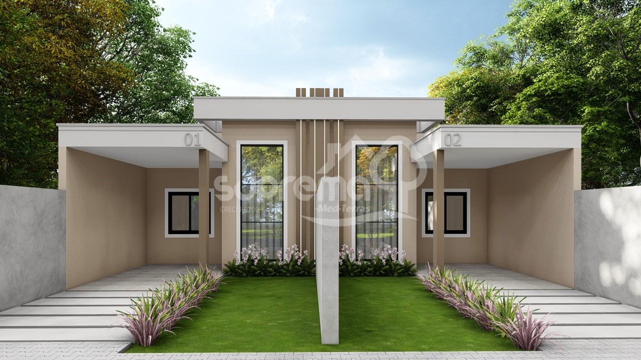 CASA A VENDA EM MEDIANEIRA, DE LAJE COM UMA SU?TE E UM QUARTO.