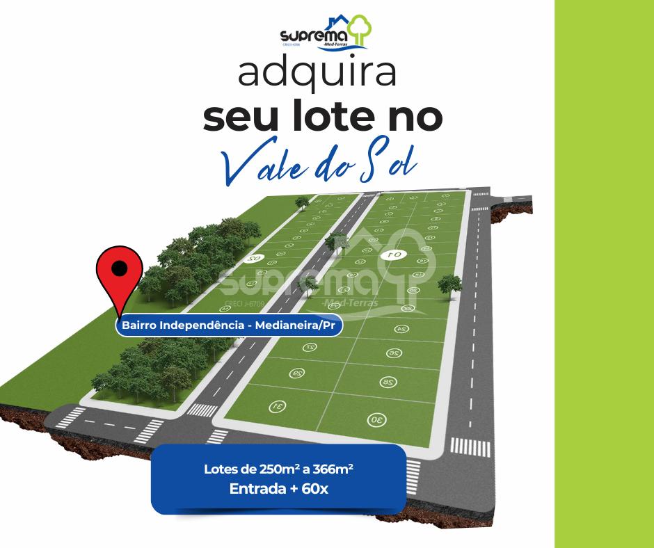 Terreno  venda, Bairro Independncia, Loteamento Vale do Sol - MEDIANEIRA - PR