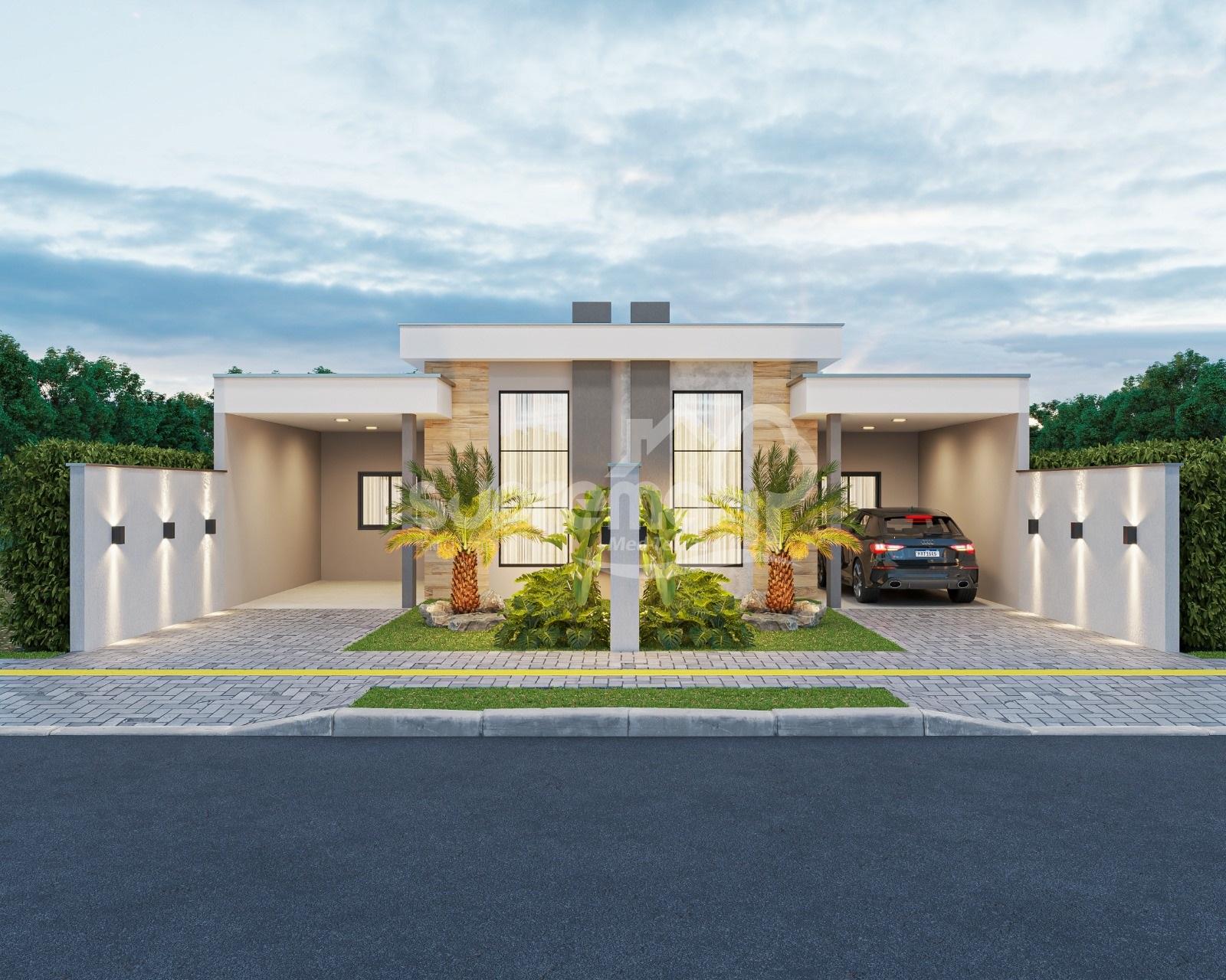 Casa geminada de laje ? venda, Bairro Ip?, MEDIANEIRA - PR