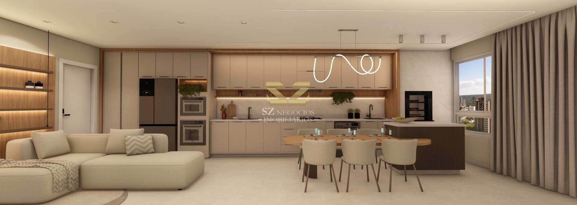 APARTAMENTO À VENDA  AURUM RESIDENCE NO CENTRO, FOZ DO IGUAÇU - PR