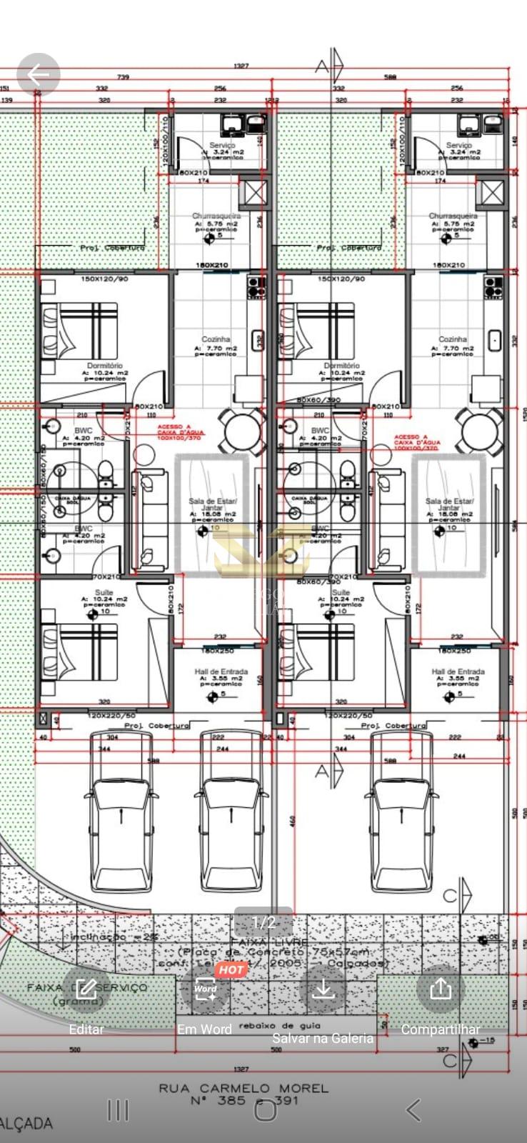 CASA À VENDA COM 2 DORMITÓRIOS LOTEAMENTO VILA MARIA, FOZ DO IGUAÇU - PR