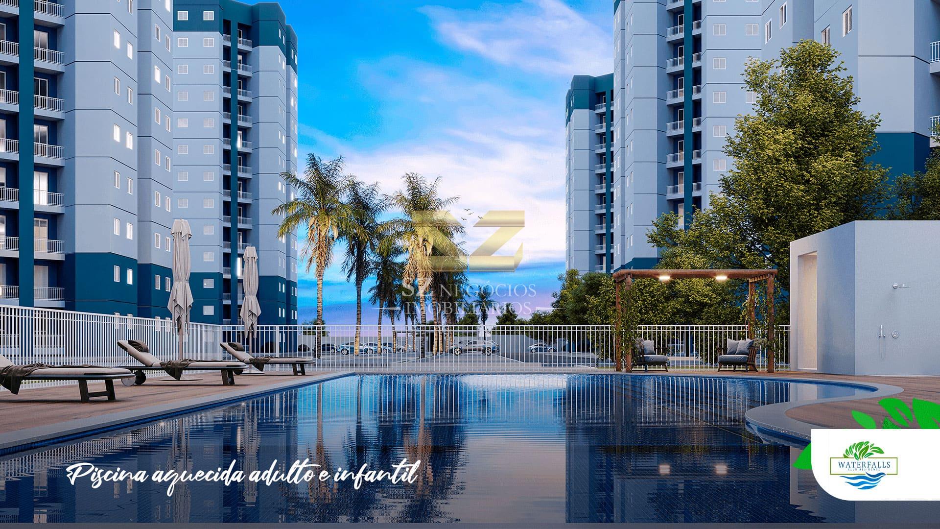 APARTAMENTO À VENDA NO  CONDOMÍNIO RESIDENCIAL WATERFALLS VILA PEROLA, FOZ