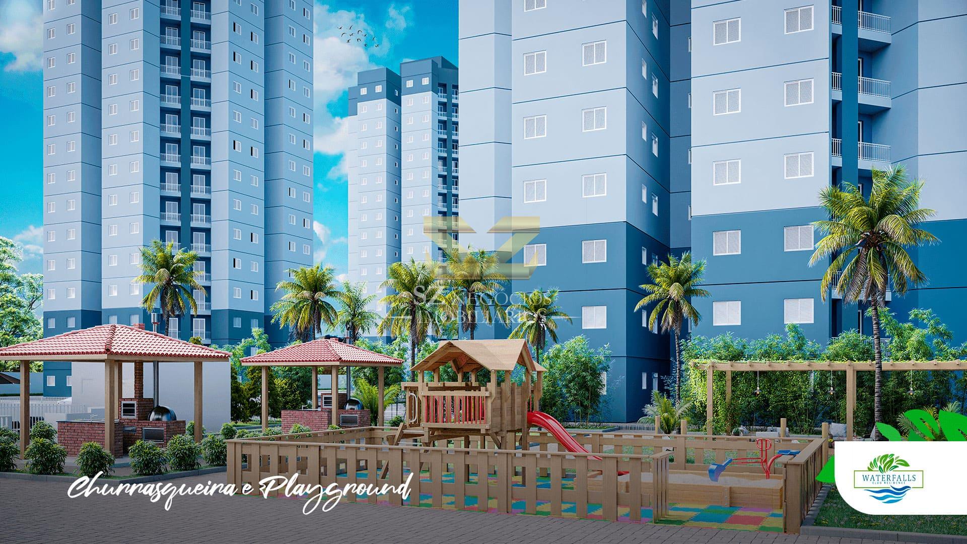 APARTAMENTO À VENDA NO  CONDOMÍNIO RESIDENCIAL WATERFALLS VILA PEROLA, FOZ