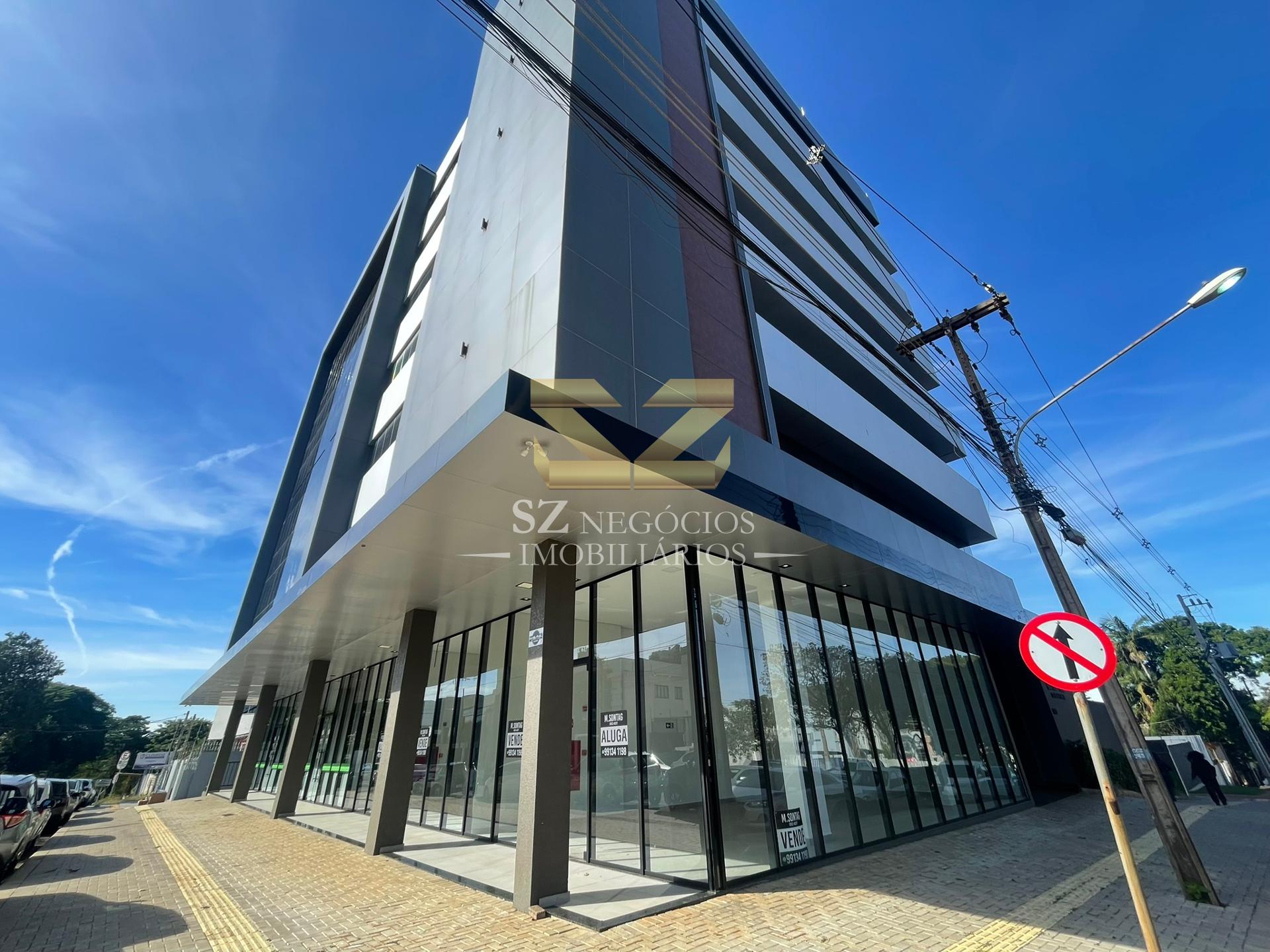 Salas comerciais para locação no Edifício LIFE, no centro de Foz do Iguaçu.