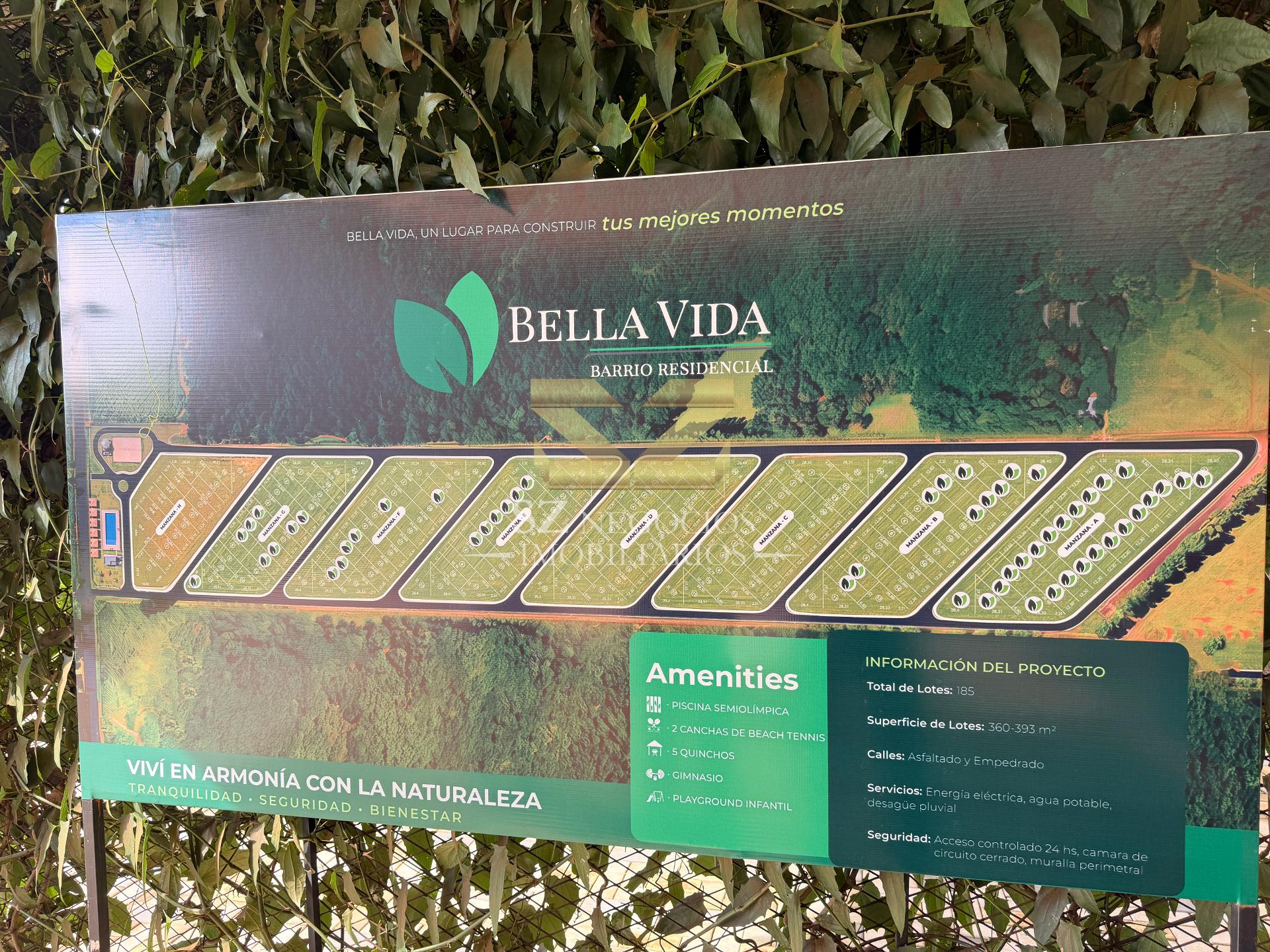 TERRENOS À VENDA , CONDOMÍNIO BELLA VIDA - ALTO PARANÁ, HERNANDARIAS - PY