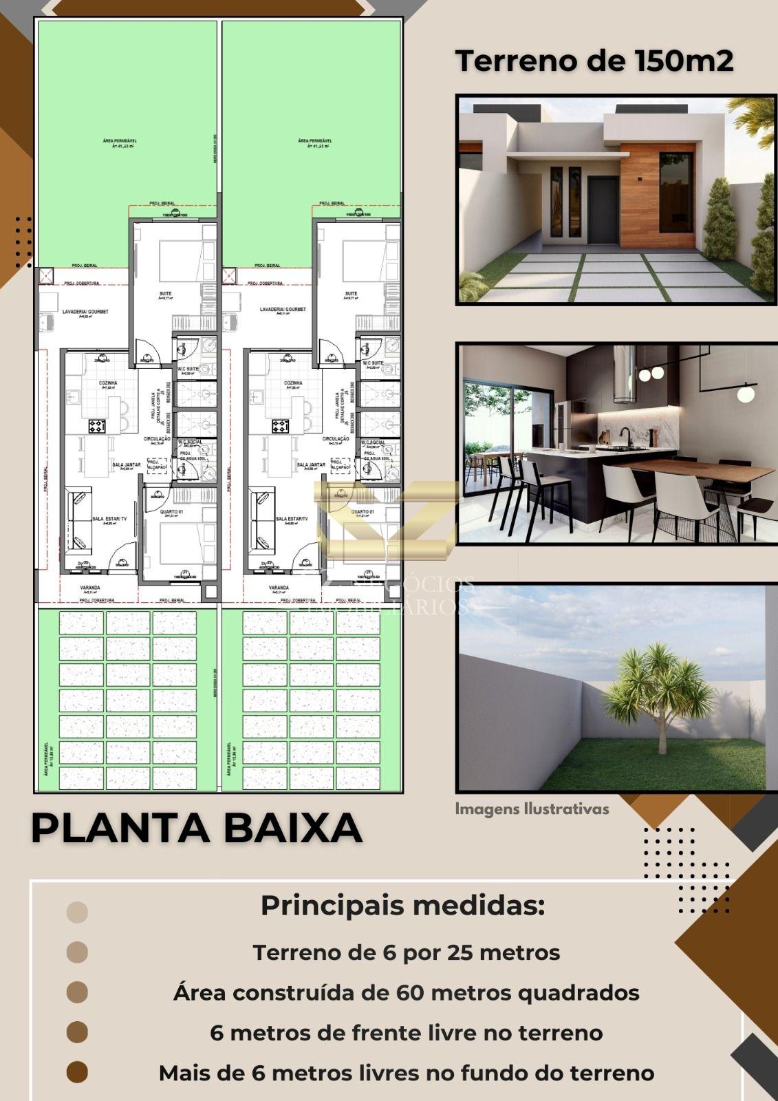 CASA À VENDA NO BAIRRO PARQUE MORUMBI, FOZ DO IGUAÇU - PR.