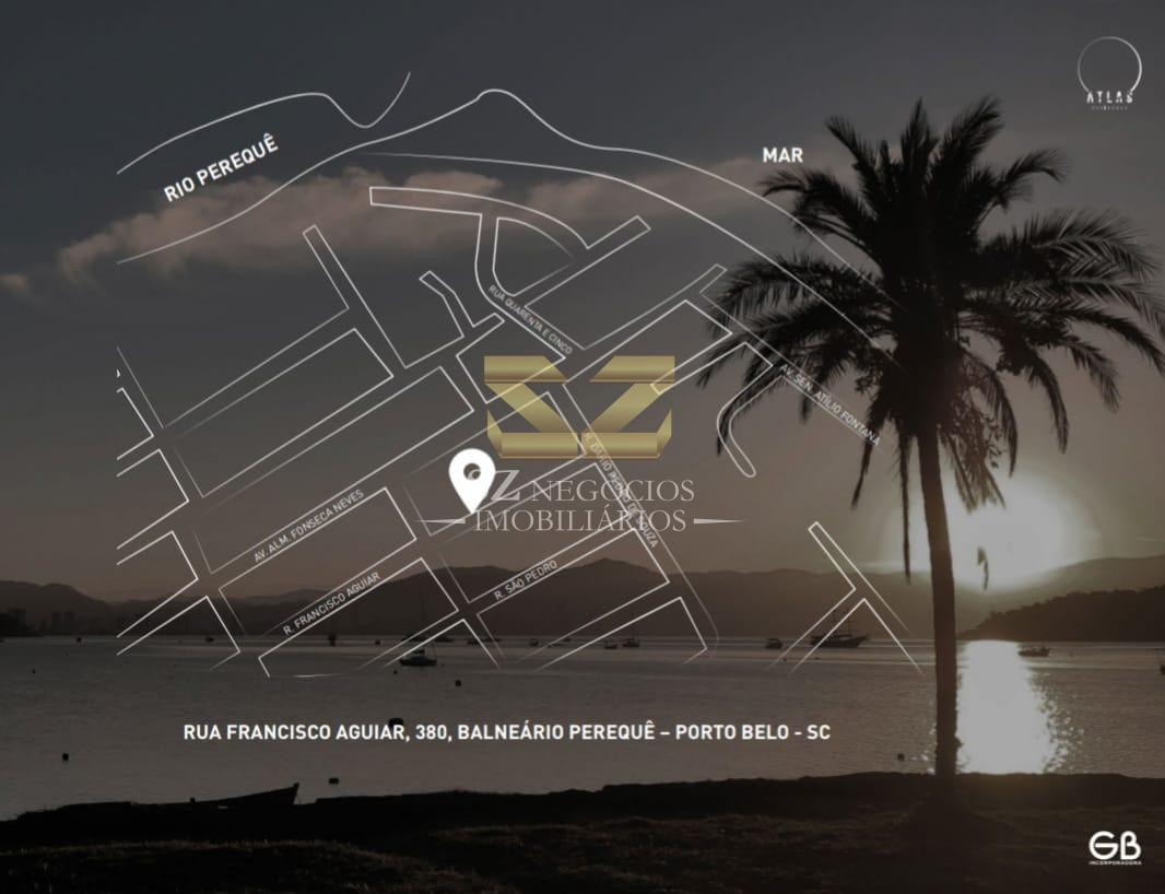 Apartamento com 2 dormitórios à venda, BALNEÁRIO PEREQUE, PORTO BELO - SC