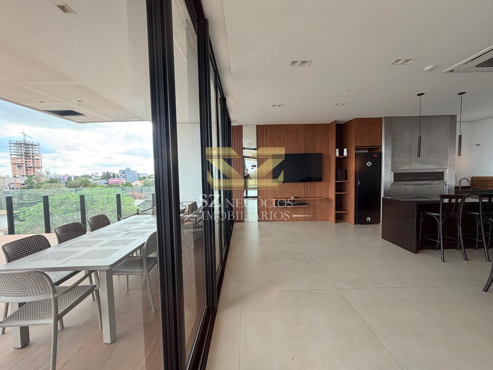 APARTAMENTO À VENDA NO EDIFÍCIO FRONTERRA  - KM 4 CIUDAD DEL ESTE - PARAGUAI