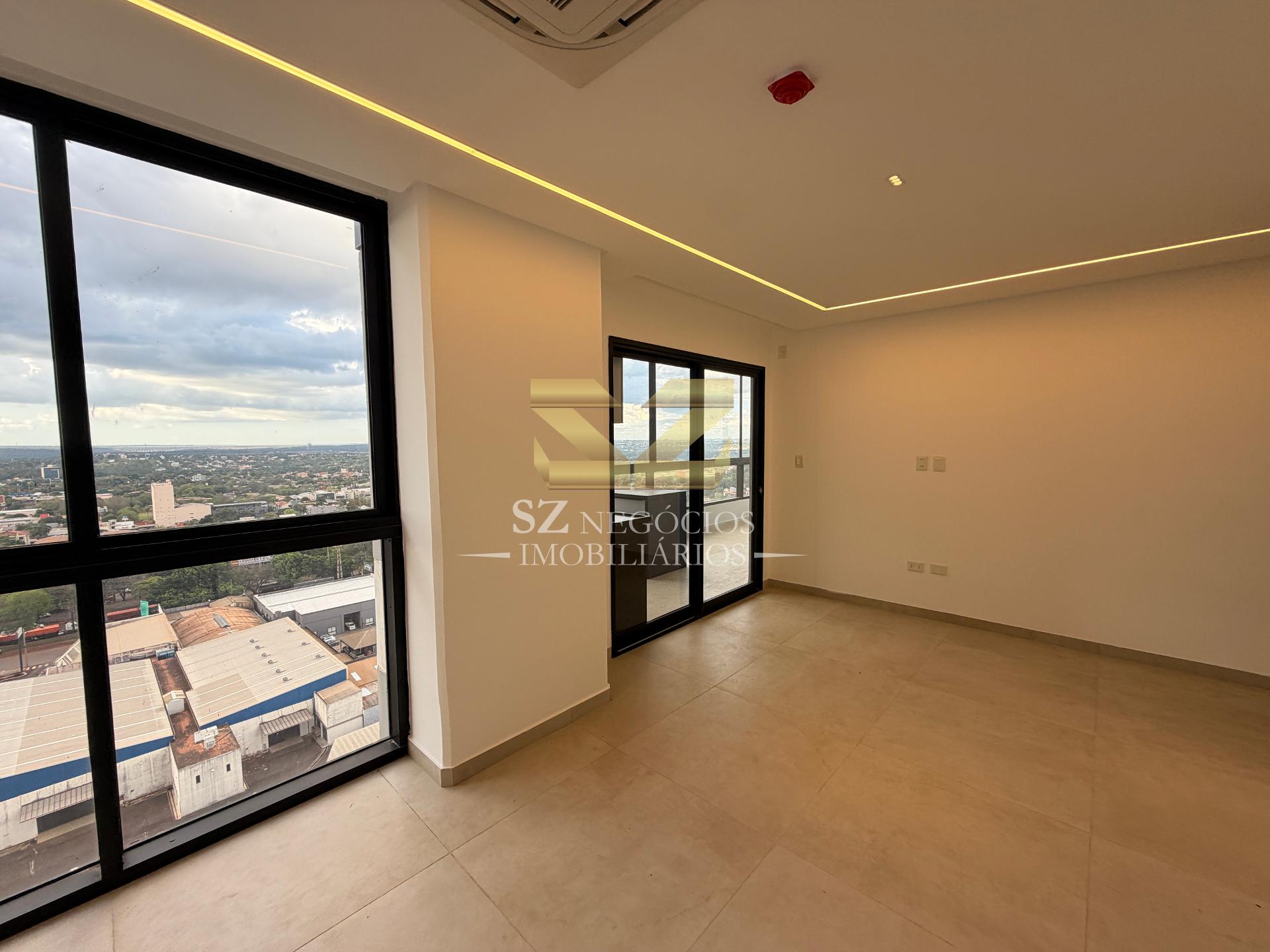 APARTAMENTO À VENDA NO EDIFÍCIO FRONTERRA  - KM 4 CIUDAD DEL ESTE - PARAGUAI